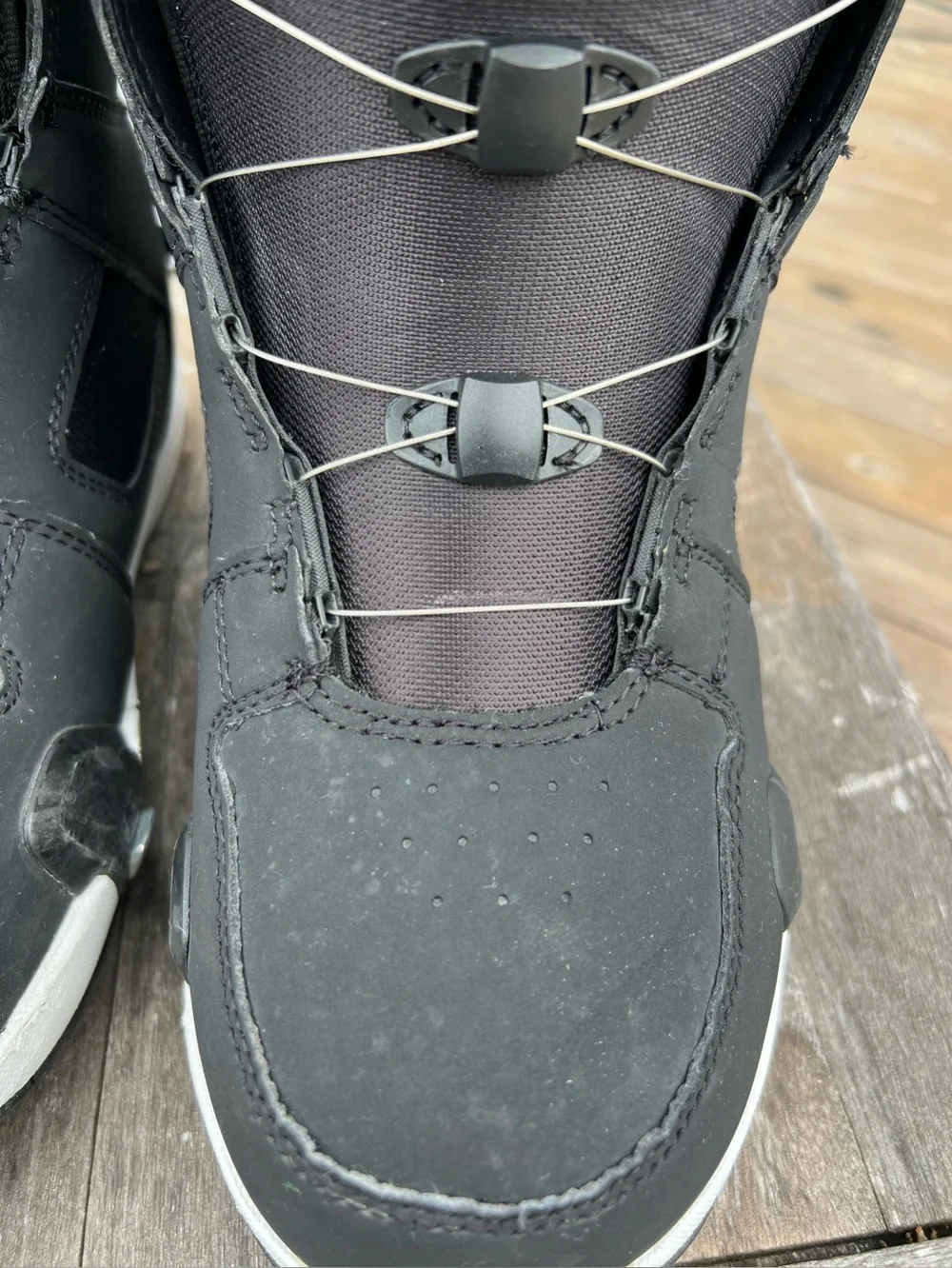 🏂 DC Phase BOA PRO Step On Boot Women's  Sz 8.5 Black /Light Grey